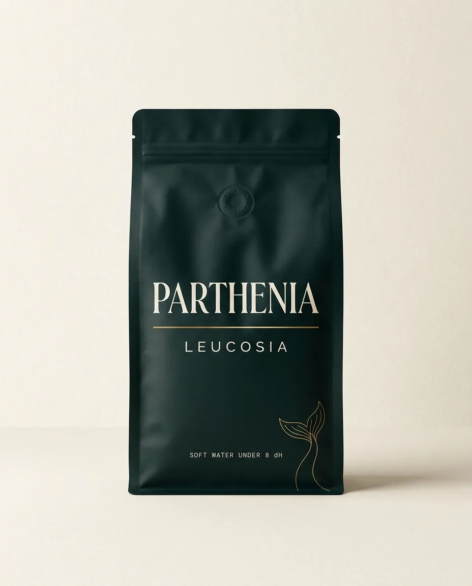Parthenia Leucosia — Soft water · under 8 °dH