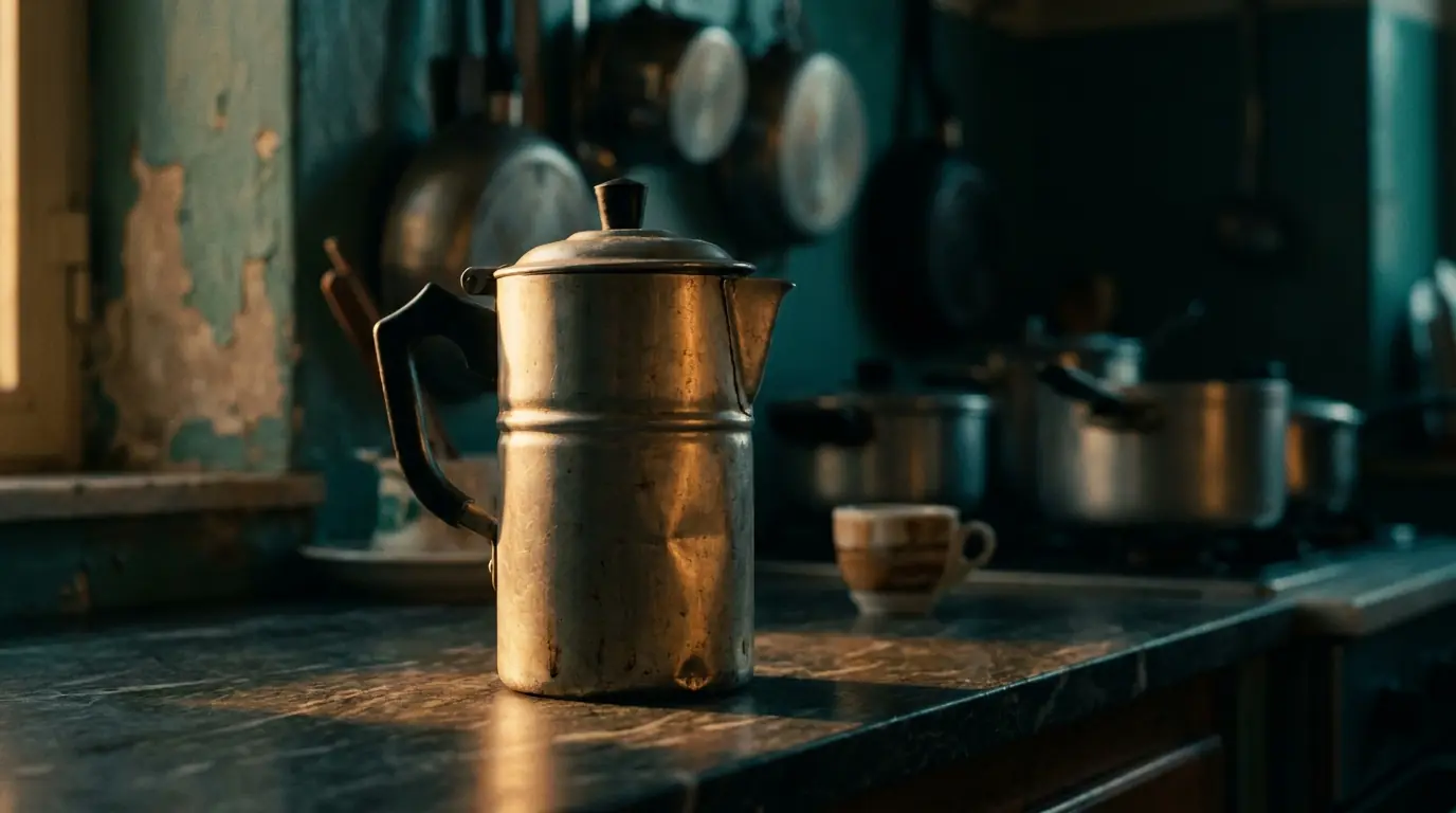 Cuccumella, la caffettiera napoletana a ribaltamento